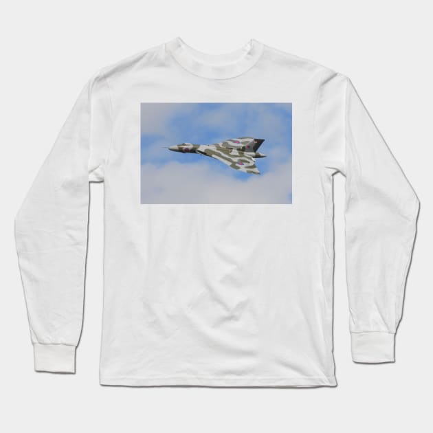 Avro Vulcan Long Sleeve T-Shirt by CGJohnson